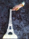 Eiffel Tower Zeppelin Moored